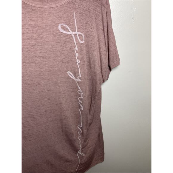 Free People Movement Womens Size Small Open Back Beach Flowy T-shirt Cover Up - Picture 2 of 10